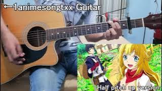 【Shin no Nakama ja Nai to Yuusha no Party】 OP [Beautiful Day] guitar cover 【Acordes】