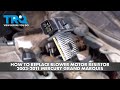 How to Replace Blower Motor Resistor 2003-2011 Mercury Grand Marquis