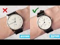 How to choose the right size watch for your wrist ft farfetch  nomos