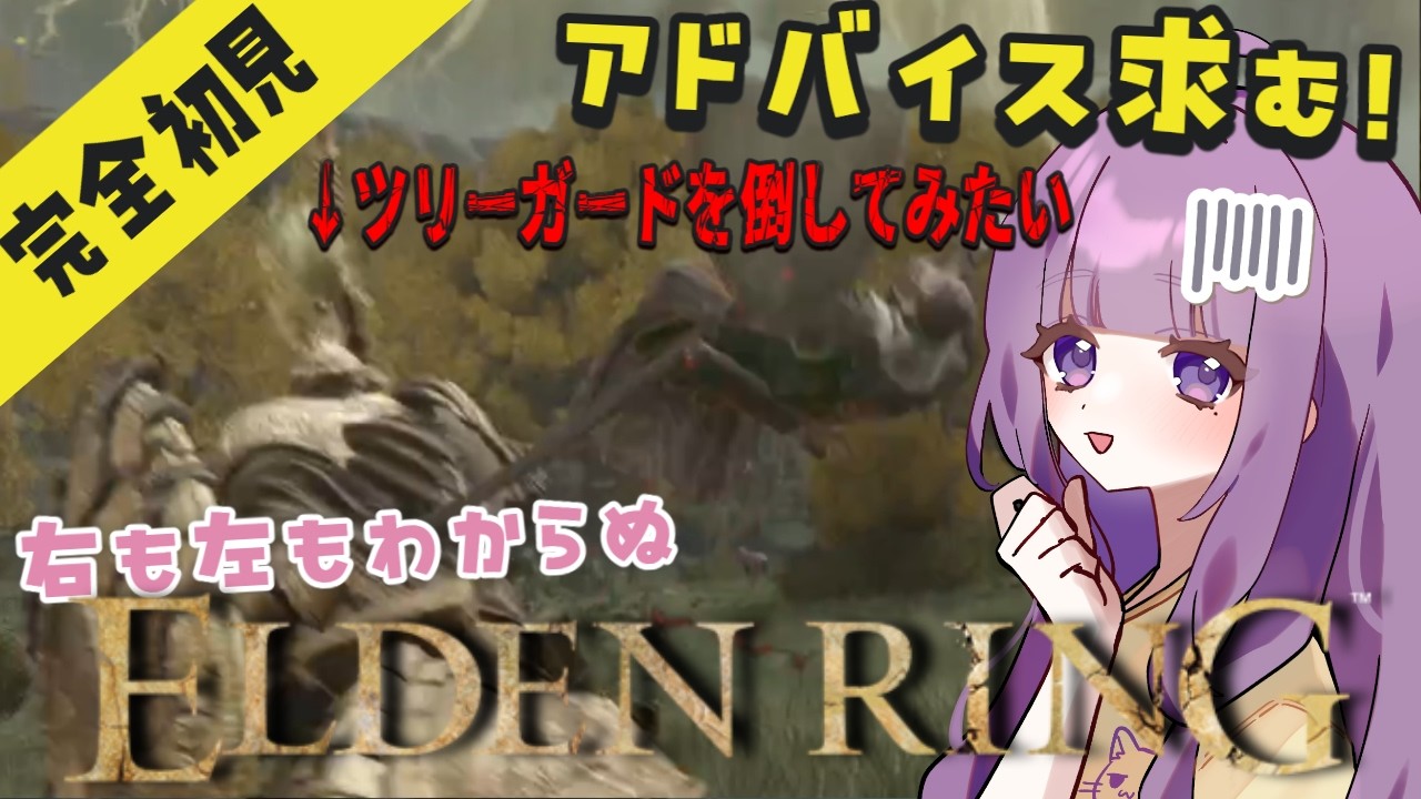 【エルデンリング】#5 特殊武器ドロップするとか?!強敵倒してみるぞ~!フロムゲーの先輩たちに指示を受けながら進んでいく!?初めてのフロムゲー【#ゲーム実況 #なめきち #食いしん坊VTuber 】