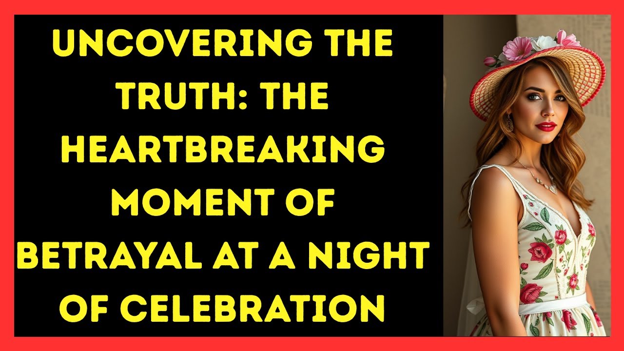 Uncovering the Truth The Heartbreaking Moment of Betrayal at a Night