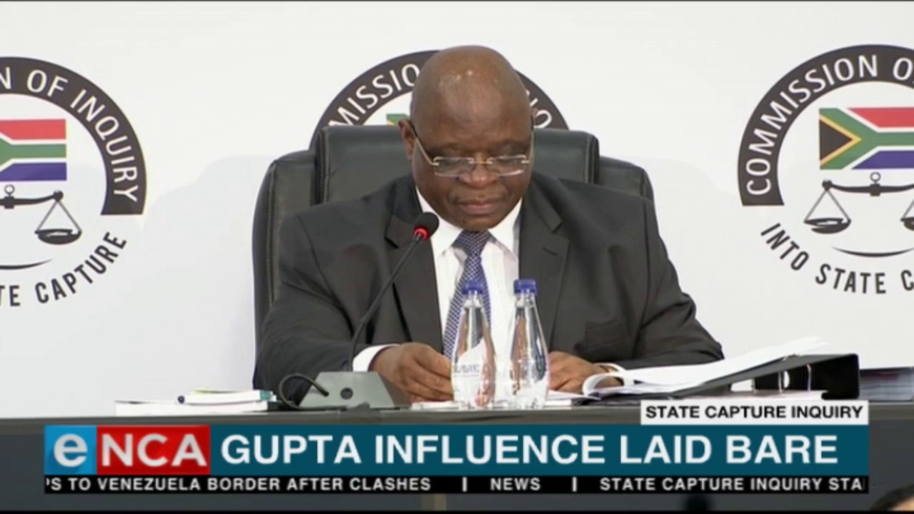 Judge Zondo addresses start of state capture inquiry YouTube