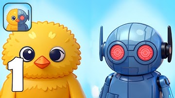 I am Not a Robot - Brain Test - Solve Tricky Puzzles - Part 1 - Gameplay Walkthrough (iOS, Android)