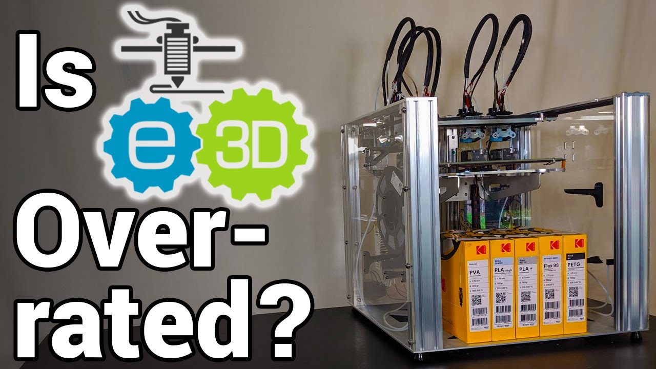 parti Bemærkelsesværdig sagtmodighed The e3D Tool Changer Does What No Other Printers Can Do, but It's Far From  Perfect - YouTube