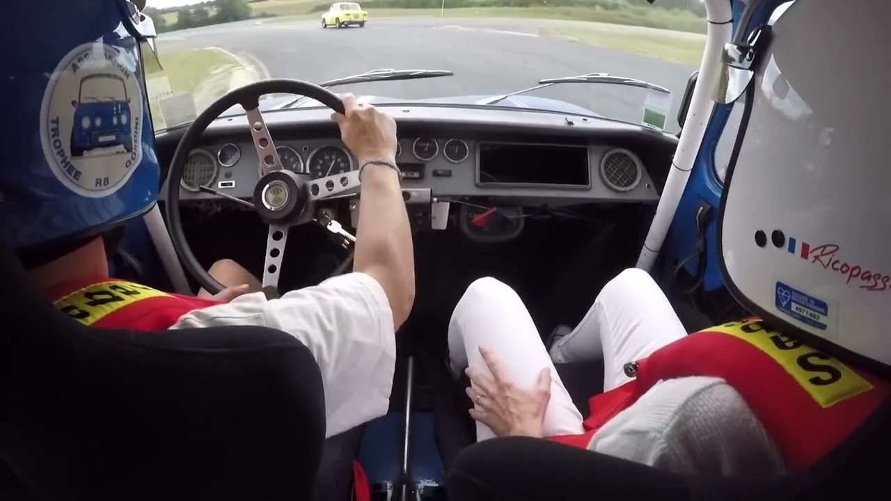 « Départ Coupe » R8 Gordini circuit de la Châtre