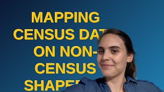 Gis: Mapping Census data on non-Census shapefile polygons using R
