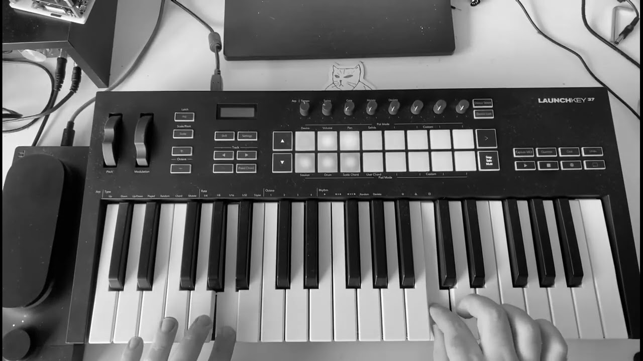 Sludge Goat - Uncanny Valley Live Play Through (Synth Metal)