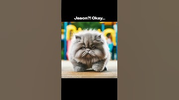 Overprotective Brother Goes Brrr 😅 #ai #aiart #chatgpt #cutecat