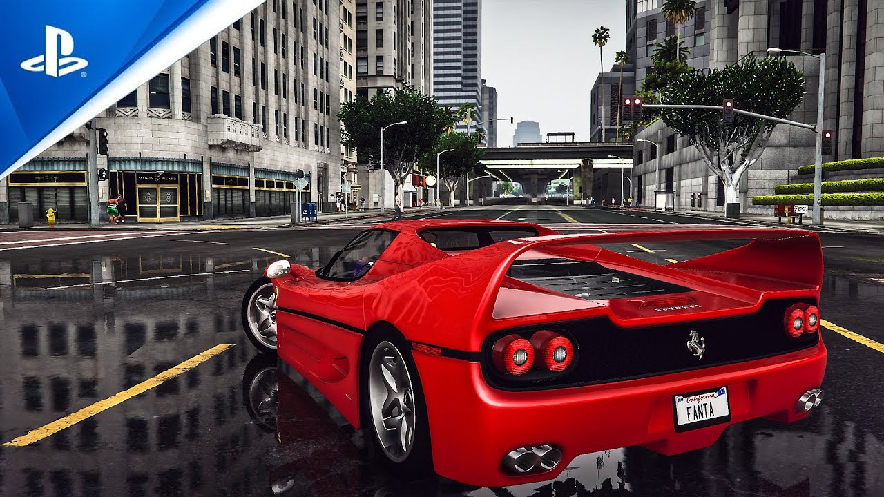Grand Theft Auto V (PS5 Graphics RAW Ray Tracing 4K Gameplay