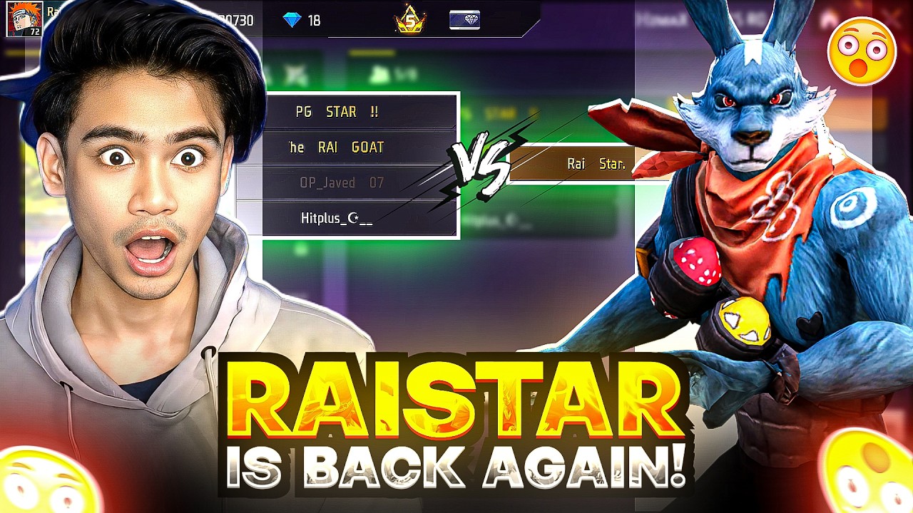 RAISTAR PRANK GONE WRONG 😱 Streamer Got Angry - Garena Free Fire || THE STAR