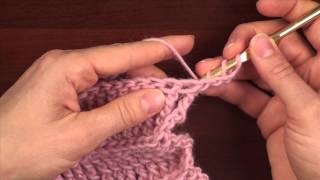 Crochet Stitch Variations: Back Post Treble Crochet