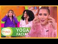 Francisca, Karla y Jessi aprendieron cómo desinflamar el rostro | Despierta América