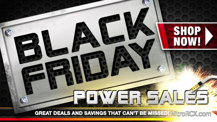 NitroRCX Black Friday Sale Going on NOW! Free Shipping, Limited Time!