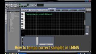 How to Tempo Correct Samples in LMMS