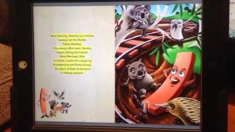 Enhanced epub with media overlay "Sammy the Sleeper"