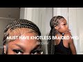 FANCIVIVI Full Lace Knotless Braided Wig | How To Achieve a Natural Look!