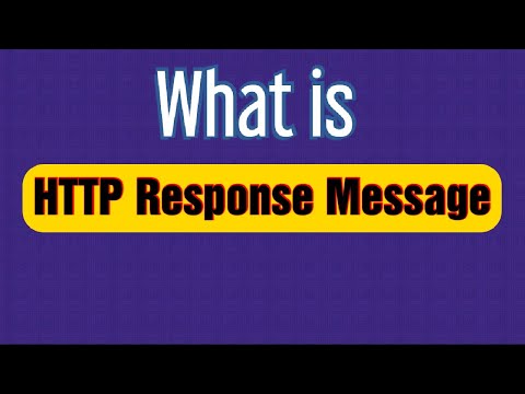 What is HttpResponse Message ?