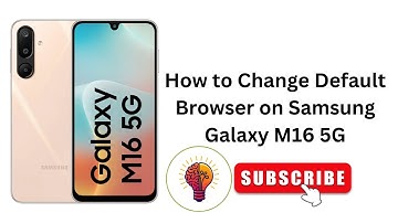 🚀 Samsung Galaxy M16 5G: Change Default Browser EASILY! (2025 Update) 📱🌐