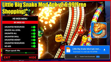 Little Big Snake Mod Apk Unlock All Skin Terbaru 2025 Unlimited Money And Diamond