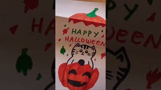 Happy Halloween Greeting Card 🎃 Pumpkin Surprise gift Card DIY 🎃 Halloween Karte - cute gift idea