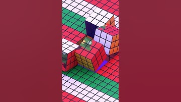 Christmas Tree Pattern Endless Loop #satisfying #animation #3dloop #christmas #winter