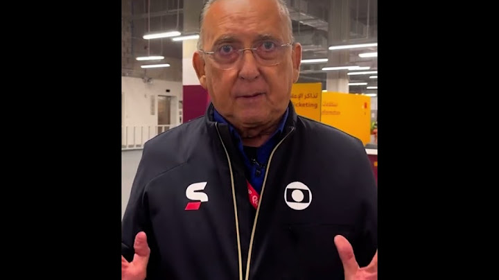 Galvão Bueno fala sobre a derrota do Brasil para Croácia