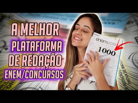 TOUR PELA MELHOR PLATAFORMA DE REDAÇÃO ENEM/CONCURSOS