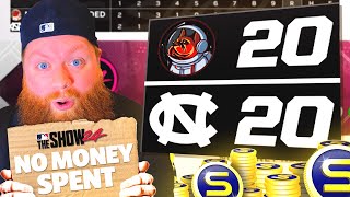 No Money Spent! My Most INSANE Game in MLB The Show 24!