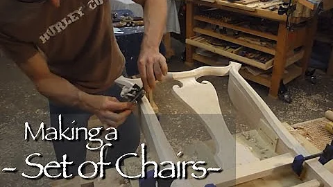 Queen Anne Chair Building Process by Doucette and ...