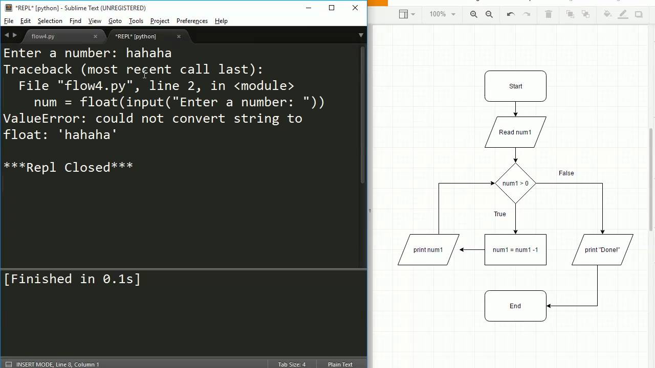 Python Flow Chart Creator