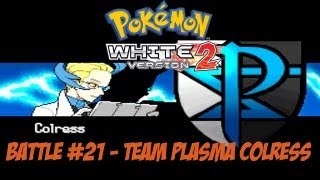 Pokemon White Version 2 Boss Battle Run - Team Plasma Colress