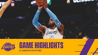 HIGHLIGHTS | Lakers Knock Down 18 3-Pointers at Toronto Raptors