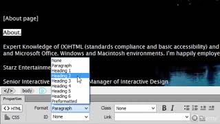 Famous Working with Text | Dreamweaver cc Tutorial | Make Your First Website From Scratch Wealth