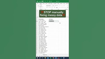 Proper Trim in Excel 🤯 #excel #shorts #exceltips