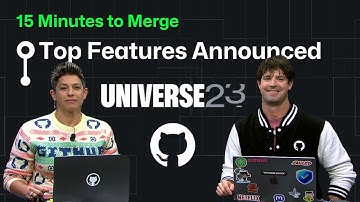 15 Minutes to Merge: The top feature announcements from GitHub Universe!