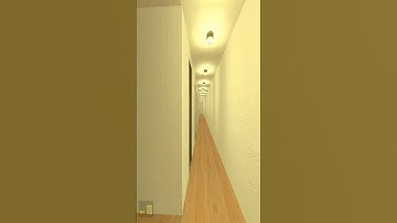 Ao Oni and Apple Chase Me in Liminal Hotel Nextbot Gmod