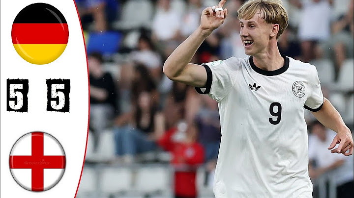 Deutschland U19 - England U19 5-5 Highlights | U19 Europameisterschaft 2025