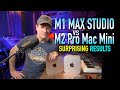 M1 max studio vs m2 pro mac mini the result surprised us