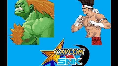 CAPCOM VS SNK PRO blanka and Joe Playthrough no end credits