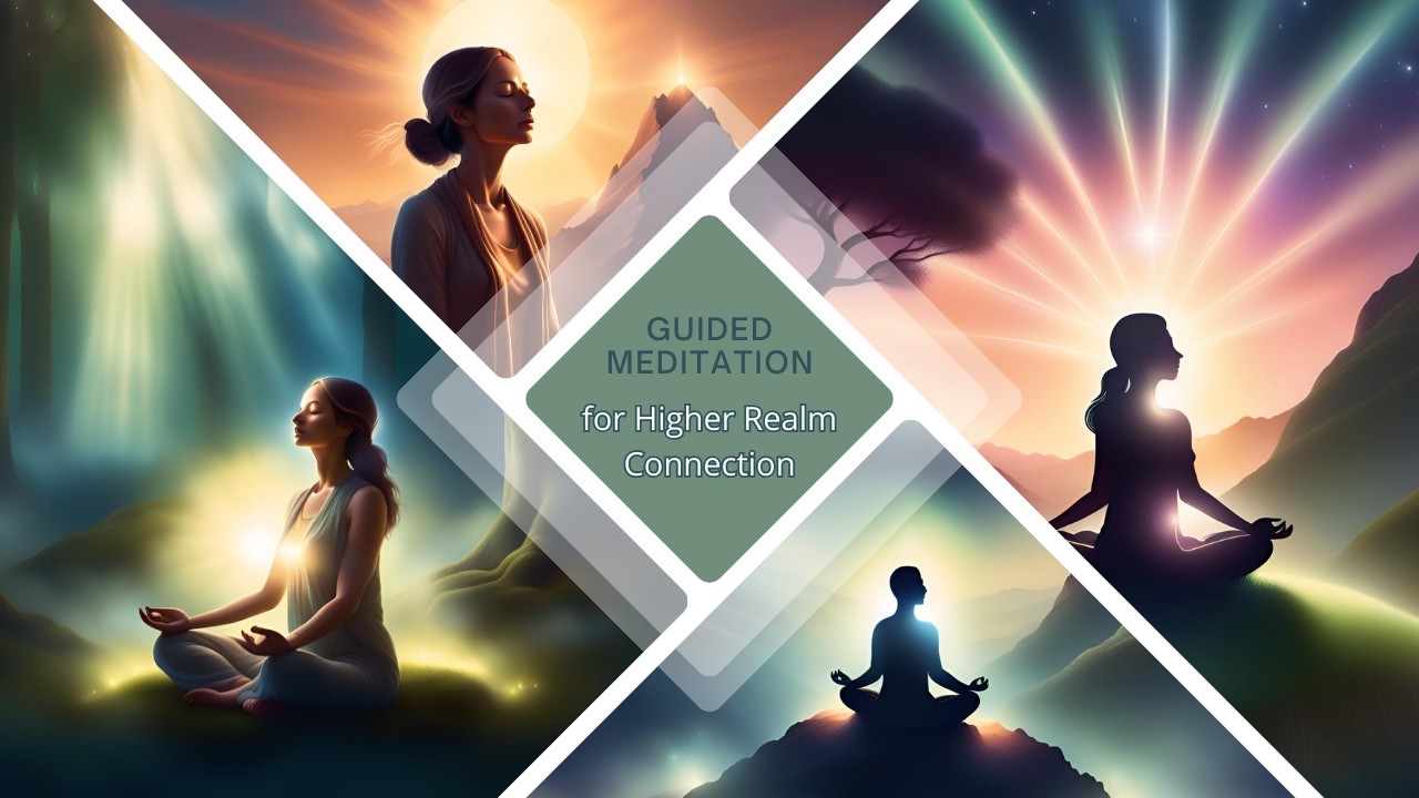 Connect to Higher Realms Guided Meditation 🧘‍♀️ Divine Wisdom ...
