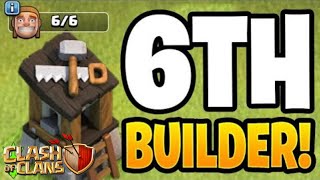 how to get 6 builder 🤔 | clash of clans