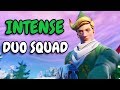 Most intense duo vs squad I ever played | With Faze Cloakzy