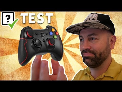 TEST Manette PC Gamer sans fil pas chère et compatible Android