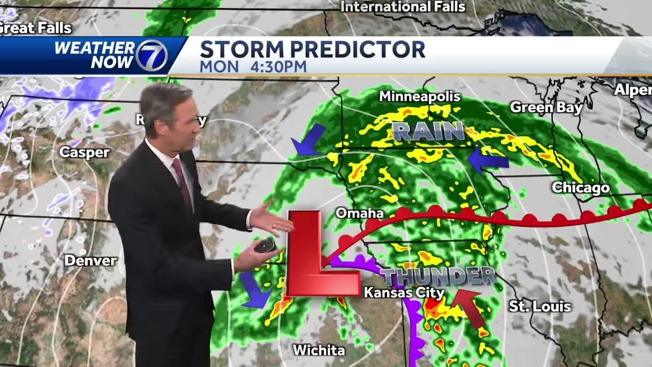 More rain for Omaha on Monday - YouTube