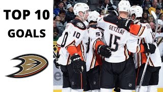 Top 10 Anaheim Duck Goals (2019-20)