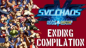 SNK vs. Capcom: SVC Chaos - Ending Compilation