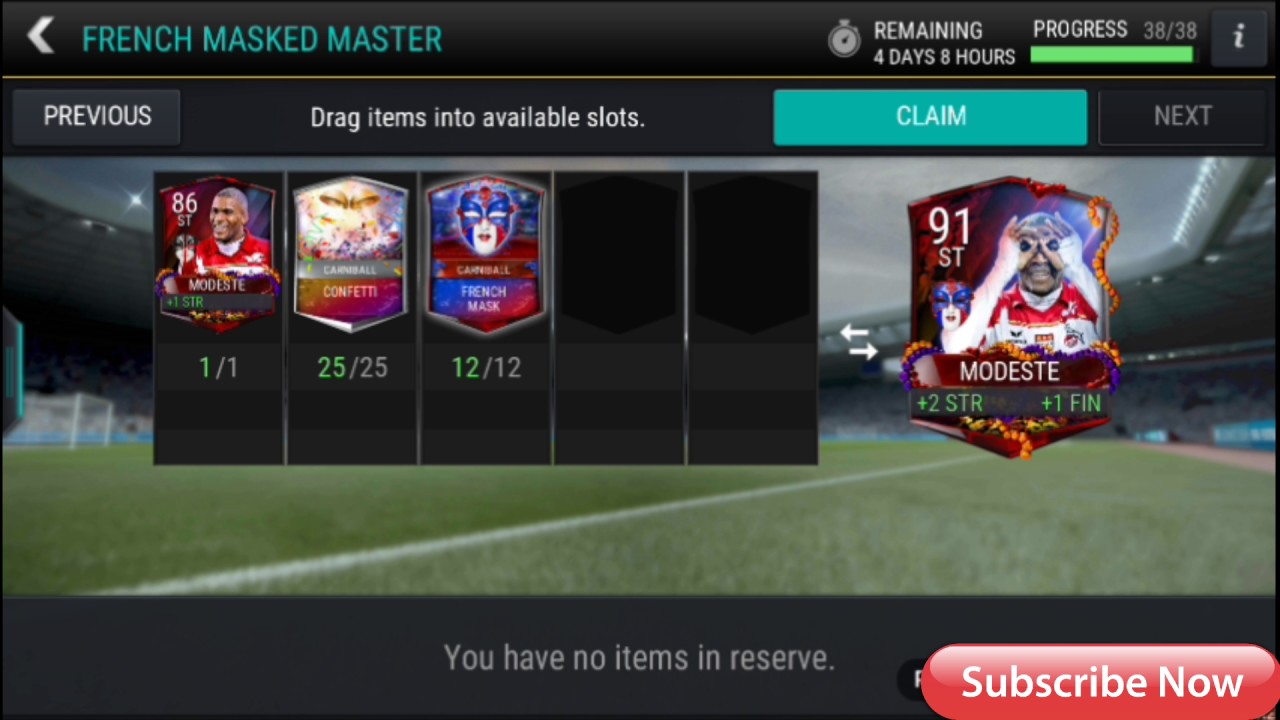 91 Modeste Claimed | Player Review | Fifa Mobile