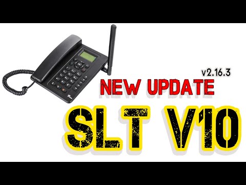 SLT V10 අලුත්ම Official Update එක | New Official Firmware Update | Auto Disconnect Fixed