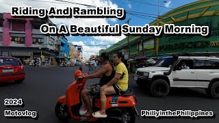 Riding & Rambling On A Beautiful Sunday Morning In The Philippines