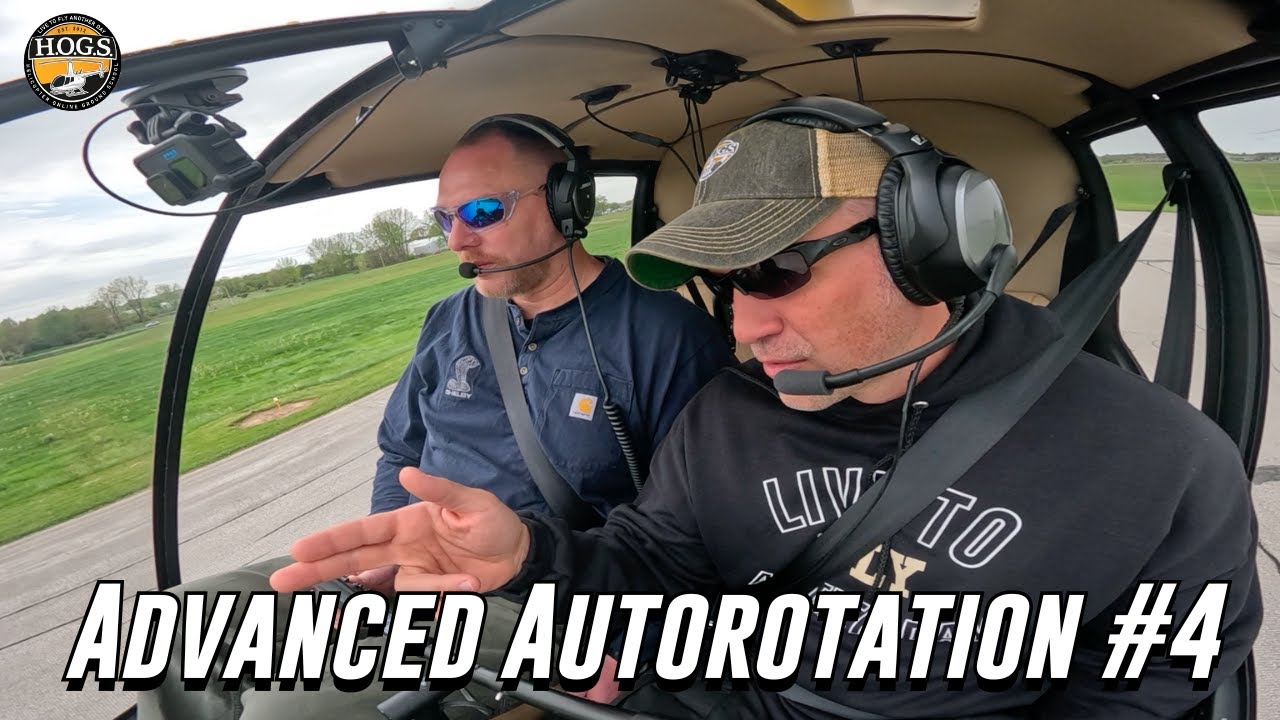 Auto Rotation Training Advanced Autorotation Course - S-Turns, and Stretching the Glide Part 4 ...